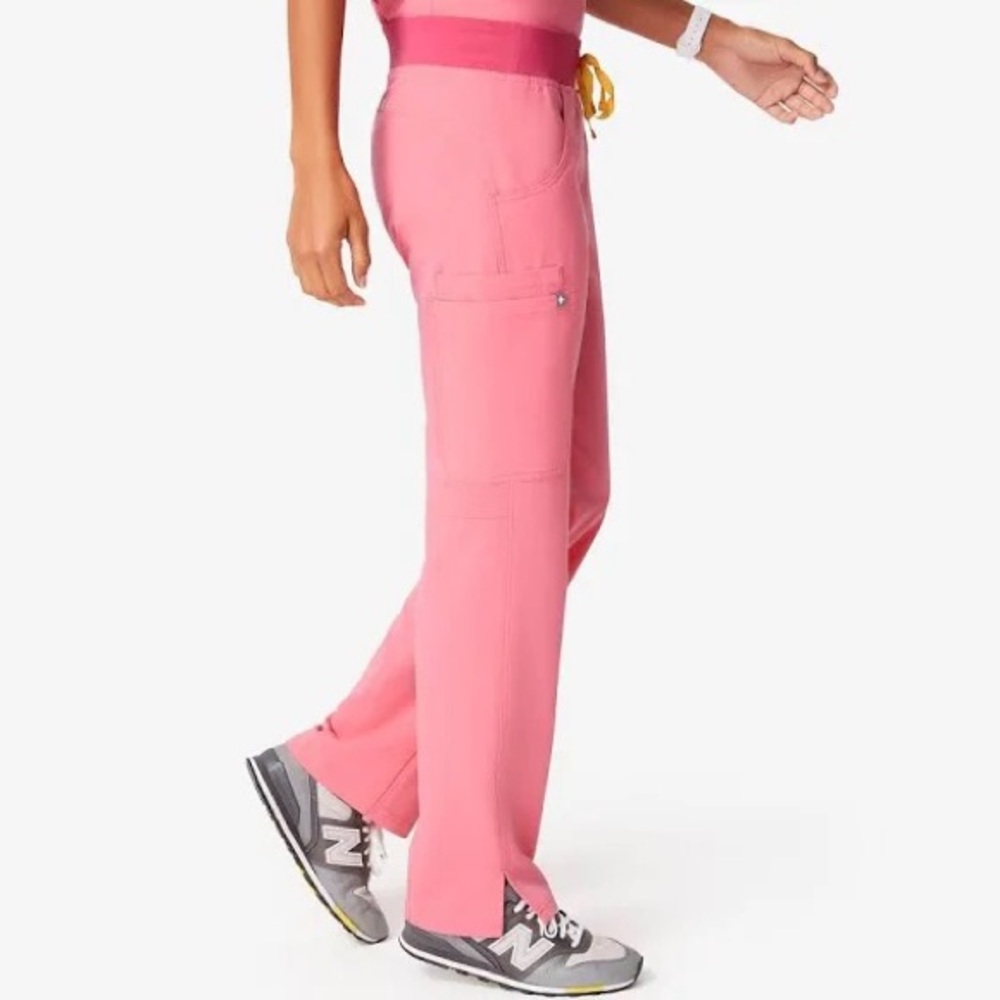 Figs Neon Pink Pant Gem